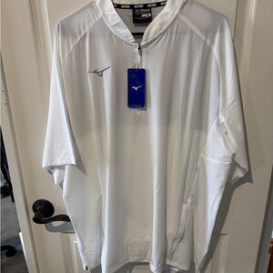 Mizuno Men's Lightweight White Jacket